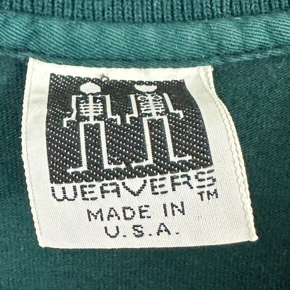 Vintage Weavers Green Long Sleeve Tee Men’s Size XL - Picture 5 of 5